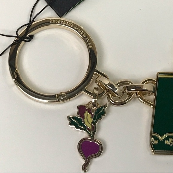 NWT Kate Spade Harvest Time Watering Can Keychain/ Bag Charm 😍 - Picture 12 of 14